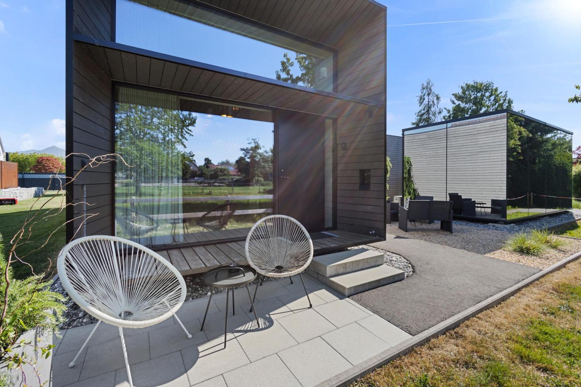 Koda Loft Extended - Urlaub Im Tiny House Bodensee Lauterach Exteriér fotografie